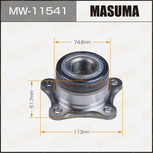 Ступичный узел Masuma, MW-11541
