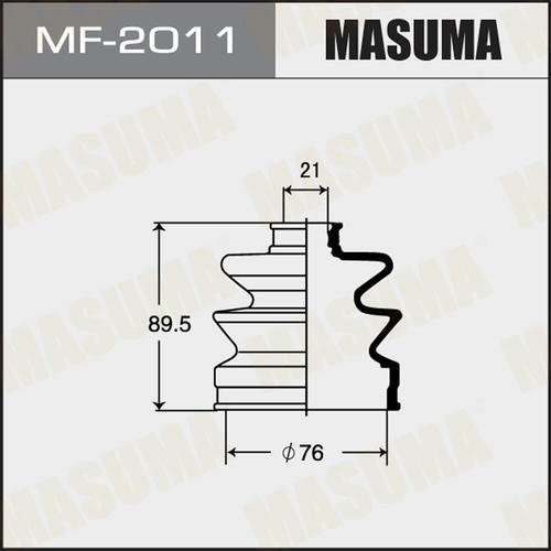 Пыльник ШРУСа Masuma (резина), MF-2011