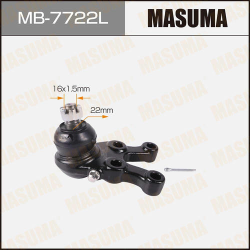 Опора шаровая Masuma, MB-7722L