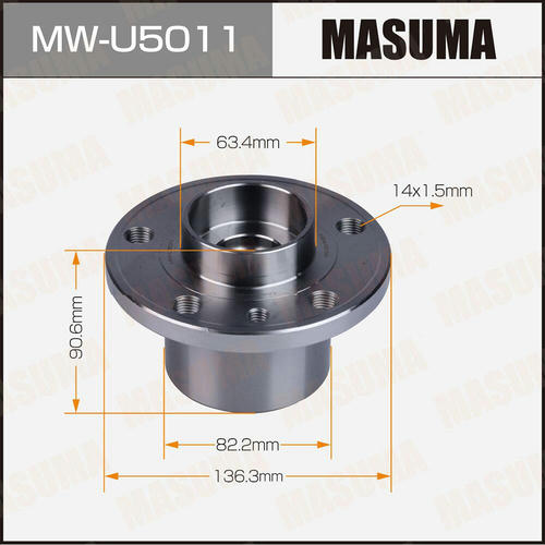 Ступичный узел Masuma, MW-U5011