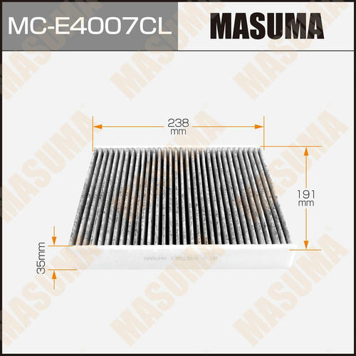 Фильтр салонный Masuma угольный, MC-E4007CL