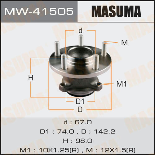 Ступичный узел Masuma, MW-41505