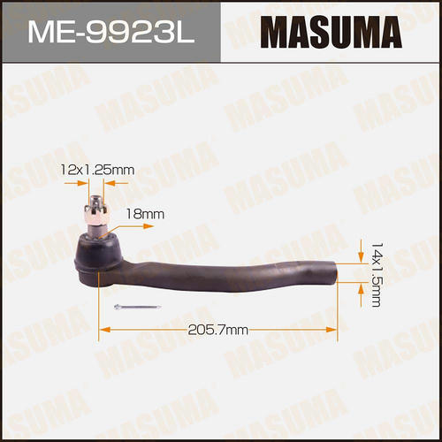 Наконечник рулевой Masuma, ME-9923L