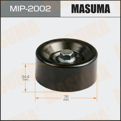 Ролик обводной приводного ремня Masuma, MIP-2002