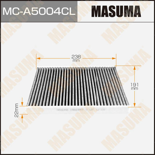 Фильтр салонный Masuma угольный, MC-A5004CL