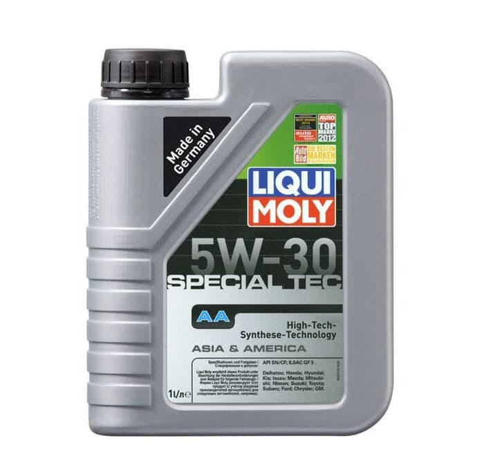 Масло моторное 5W30 LIQUI MOLY 1л НС-синтетика Special Tec AA артикул 7515
