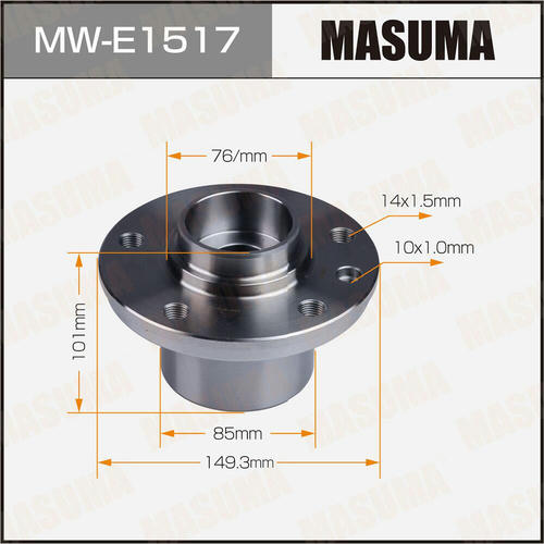 Ступичный узел Masuma, MW-E1517