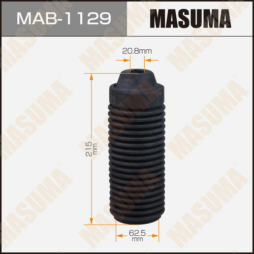Пыльник амортизатора Masuma (резина), MAB-1129