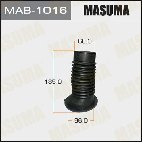 Пыльник амортизатора Masuma (резина), MAB-1016
