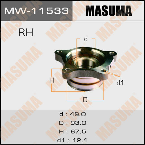 Ступичный узел Masuma, MW-11533