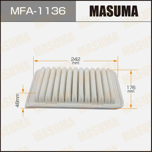 Фильтр воздушный Masuma, MFA-1136