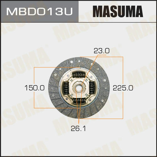 Диск сцепления Masuma, MBD013U