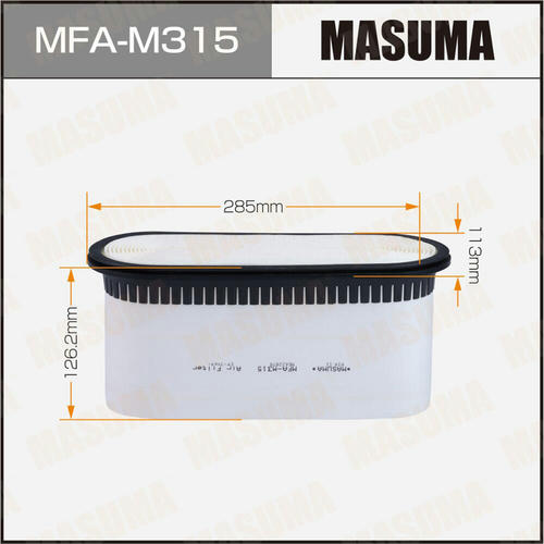 Фильтр воздушный Masuma, MFA-M315
