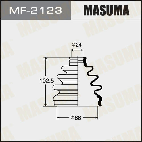 Пыльник ШРУСа Masuma (резина), MF-2123