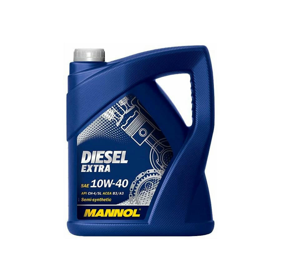 Масло моторное Mannol Diesel Extra 10W40 полусинтетическое 5л 1106