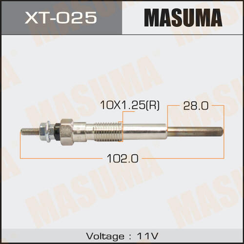Свеча накаливания Masuma, XT-025
