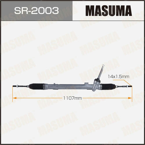 Рейка рулевая MASUMA (левый руль), SR-2003