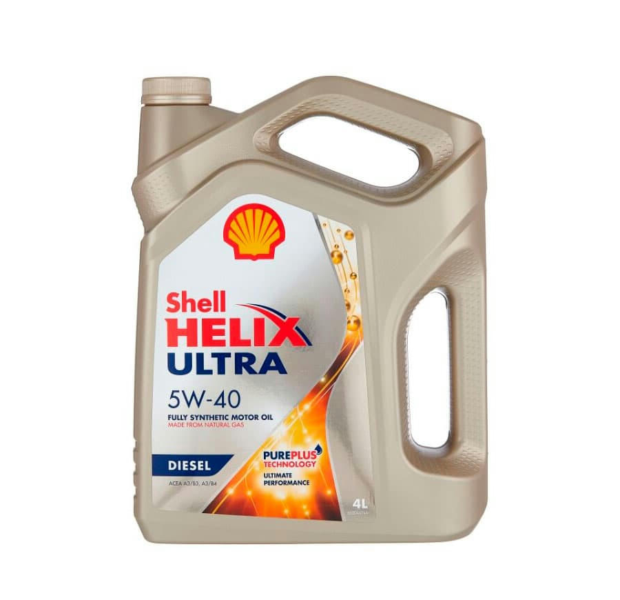 Масло моторное Shell Helix Diesel Ultra 5W40 синтетическое 4л 550046371