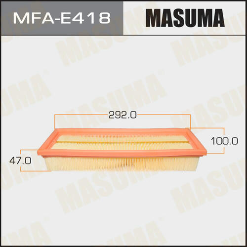 Фильтр воздушный Masuma, MFA-E418