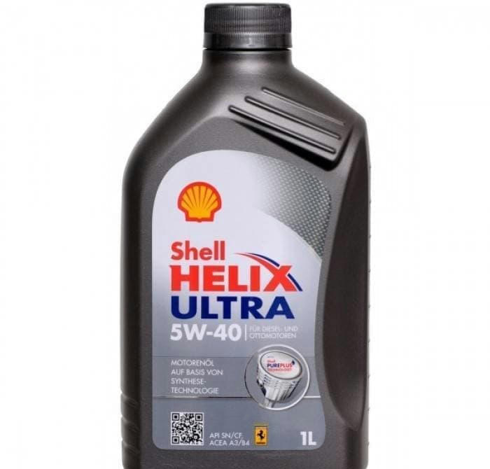 Масло моторное Shell Helix Ultra 5W-40 1л EU артикул 550040630