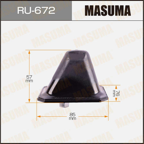 Отбойник (демпфер) резиновый Masuma, RU-672