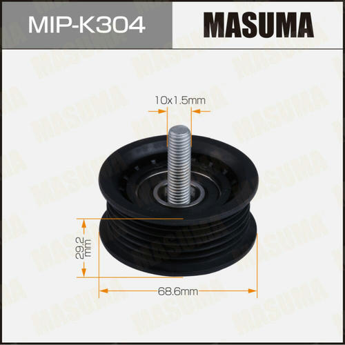 Ролик обводной приводного ремня Masuma, MIP-K304