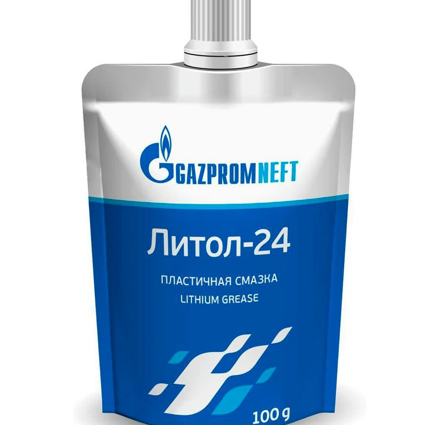 Смазка Gazpromneft литол-24 антифрикционная 100 гр дой-пак артикул 2389906978