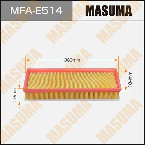 Фильтр воздушный Masuma, MFA-E514