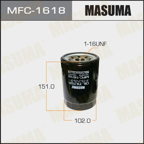Фильтр масляный Masuma, MFC-1618