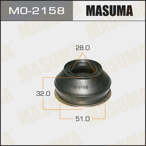 Пыльник шарового шарнира Masuma 28х51х32 уп. 10шт, MO-2158