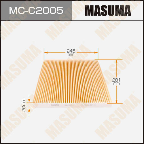 Фильтр салонный Masuma, MC-C2005