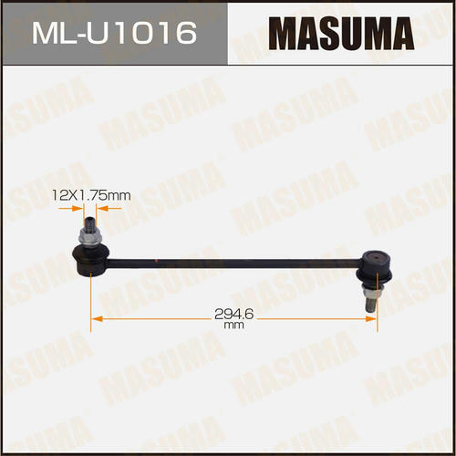 Стойка (линк) стабилизатора Masuma, ML-U1016