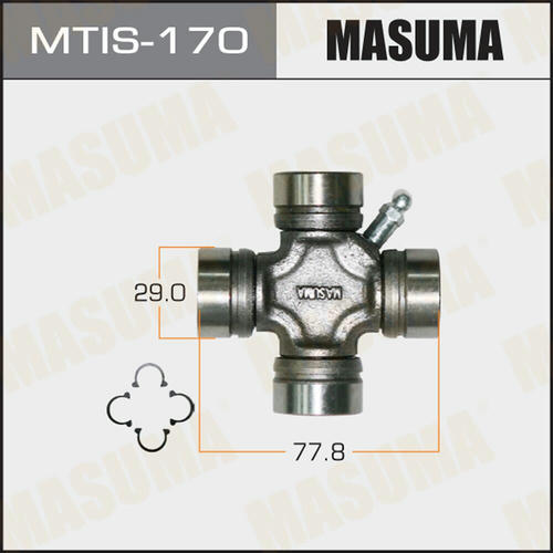 Крестовина вала карданного 29x53 Masuma, MTIS-170