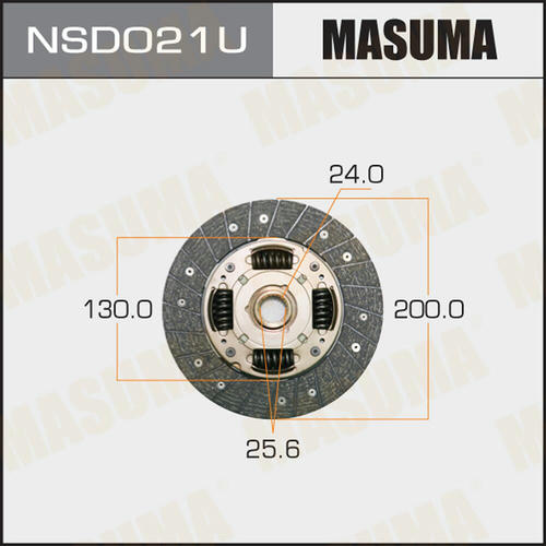 Диск сцепления Masuma, NSD021U