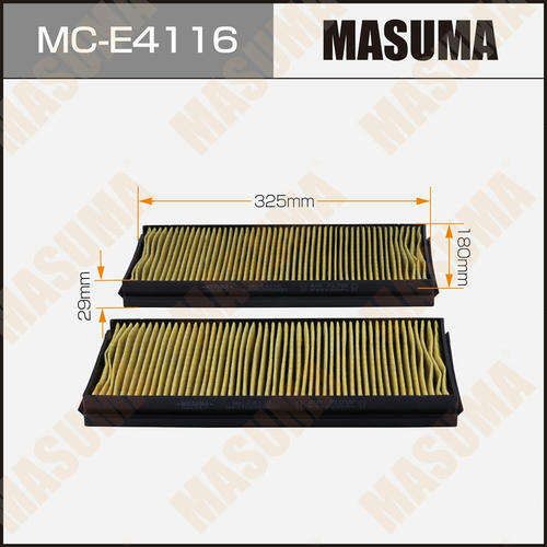 Фильтр салонный Masuma, MC-E4116