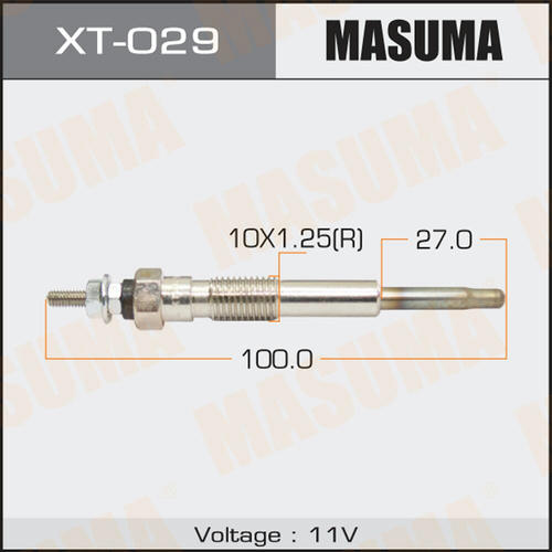 Свеча накаливания Masuma, XT-029