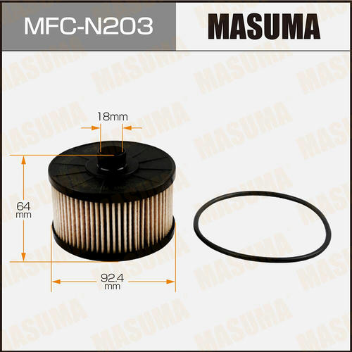 Фильтр масляный Masuma (вставка), MFC-N203