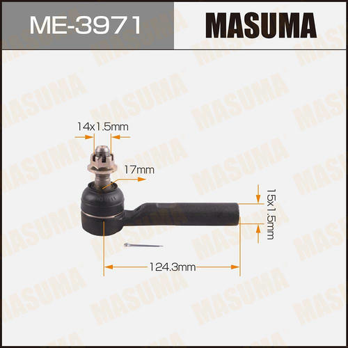 Наконечник рулевой Masuma, ME-3971