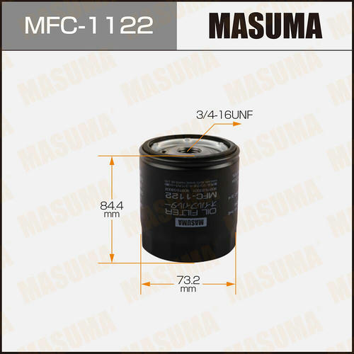 Фильтр масляный Masuma, MFC-1122