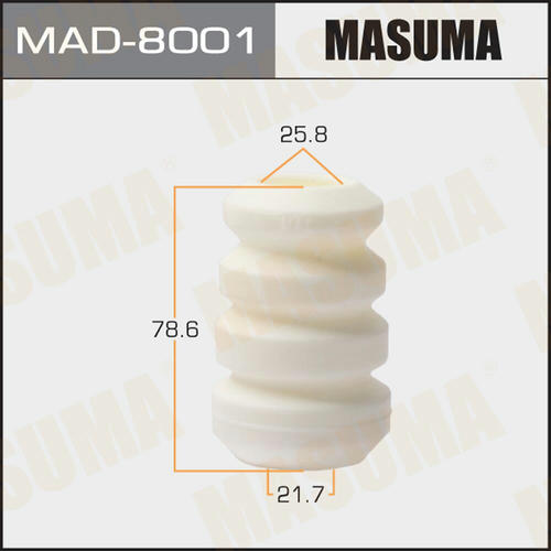 Отбойник амортизатора Masuma, 21.7x25.8x78.6, MAD-8001