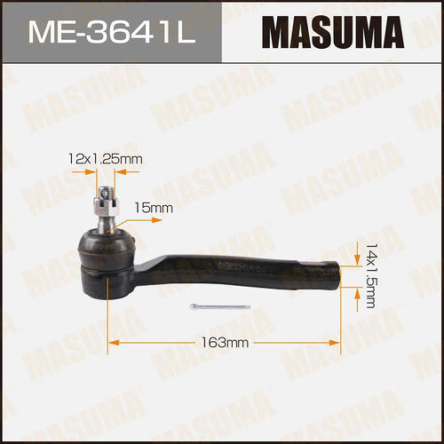 Наконечник рулевой Masuma, ME-3641L