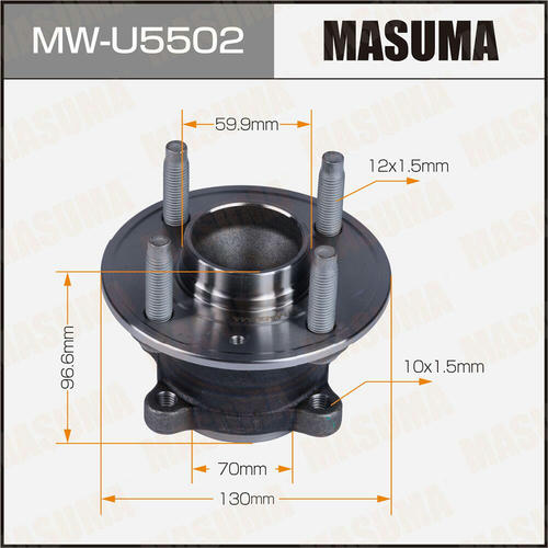 Ступичный узел Masuma, MW-U5502