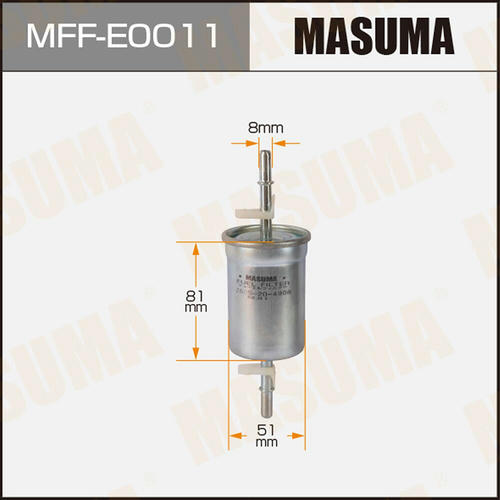 Фильтр топливный Masuma, MFF-E0011