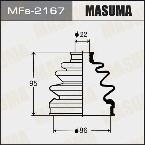 Пыльник ШРУСа Masuma (силикон), MFs-2167