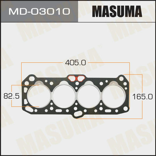 Прокладка ГБЦ (графит-эластомер) Masuma толщина 1,60 мм, MD-03010