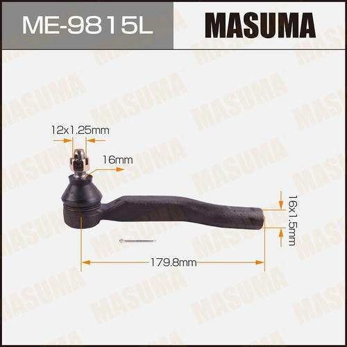 Наконечник рулевой Masuma, ME-9815L