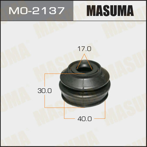 Пыльник шарового шарнира Masuma 17х40х30 уп. 10шт, MO-2137