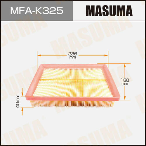 Фильтр воздушный Masuma, MFA-K325