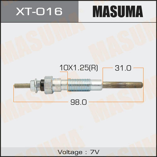 Свеча накаливания Masuma, XT-016