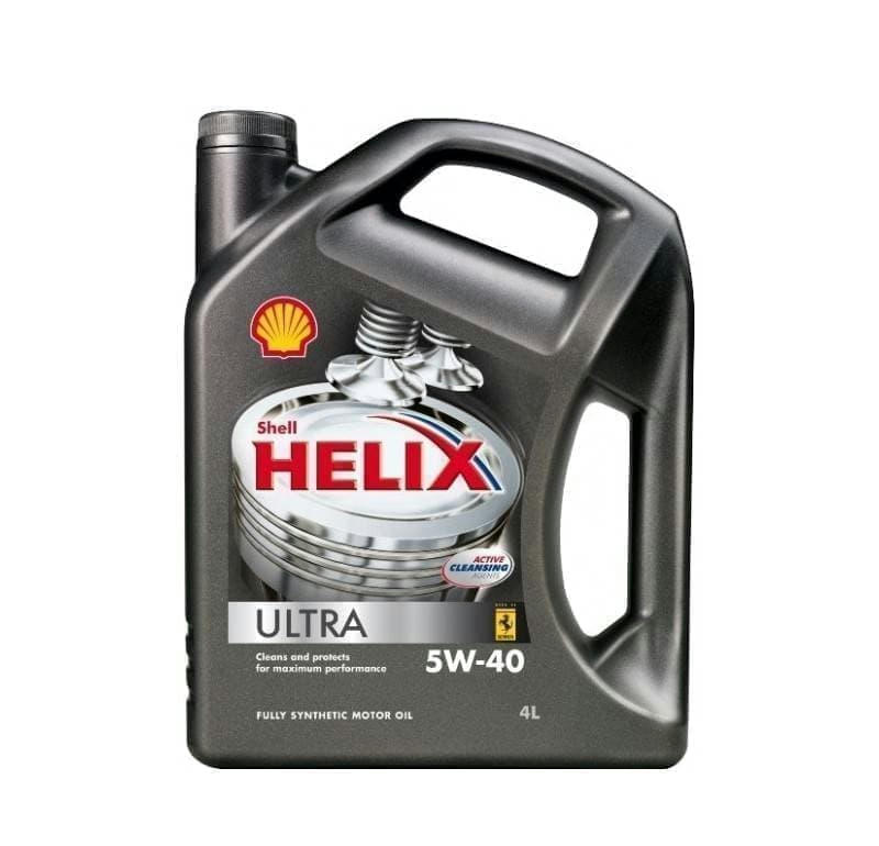 Масло моторное Shell Helix Ultra 5W-40 4л EU артикул 550040598